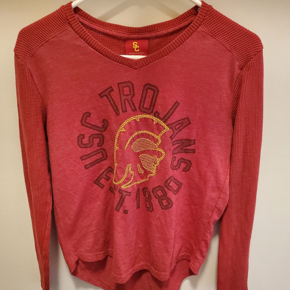 USC Trojan long sleeve women's XS shirt